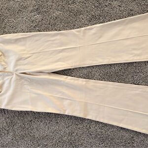 Elegant Cream Women's Pants